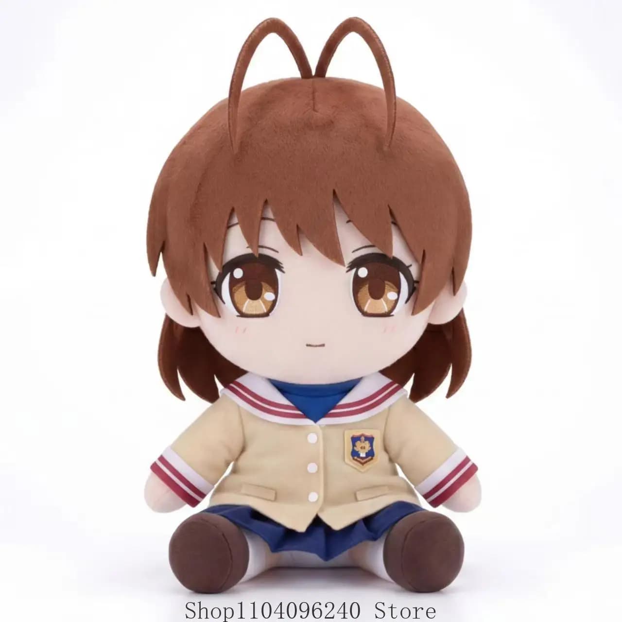 Nagisa Furukawa 30cm Anime Sitting Posture Figure Idol Plushies Pillows Birthday Pillow Cosplay Gift
