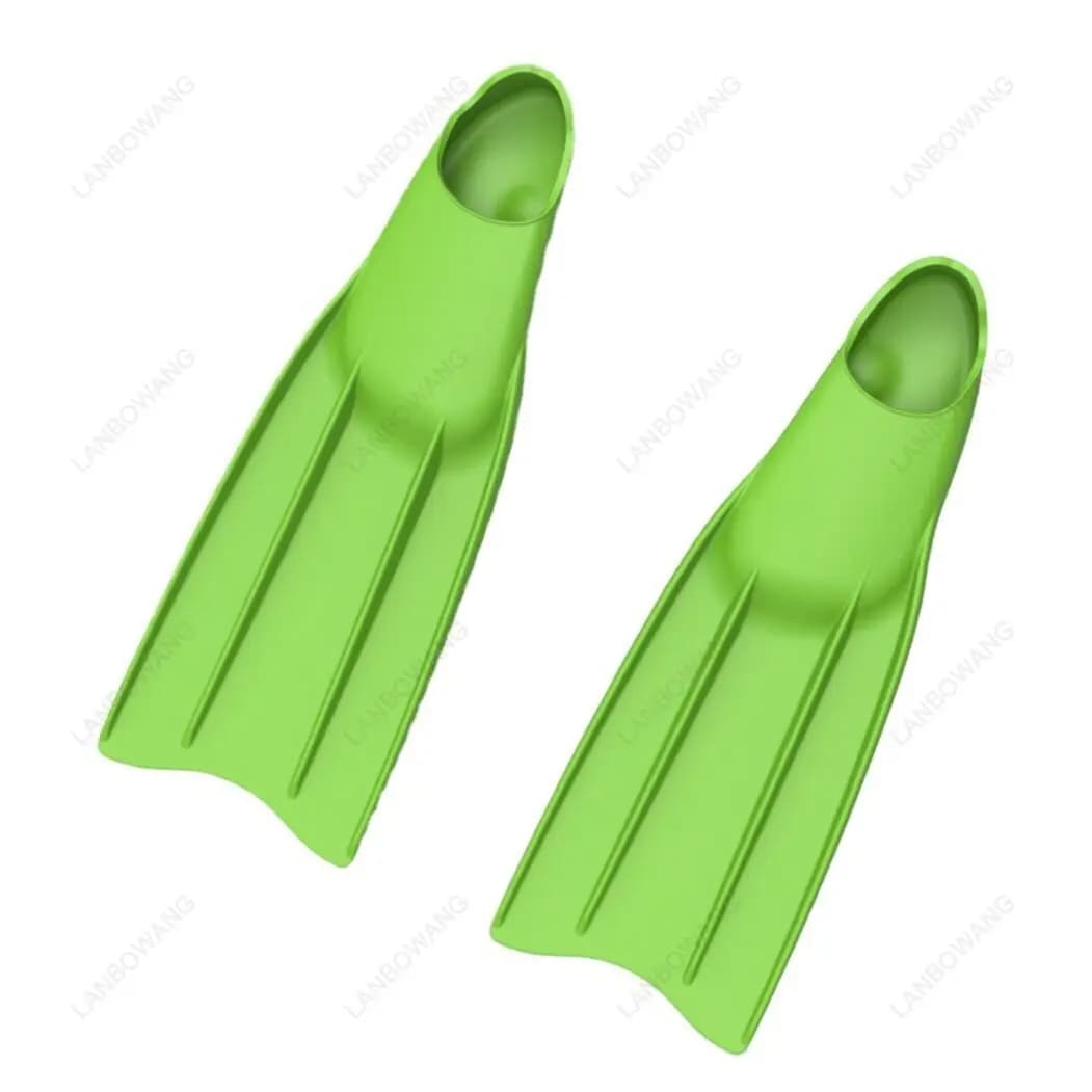 Silicone Full‑Foot Scuba Diving Fins, Snorkeling Freediving Flippers For Underwater Water Sports Diving