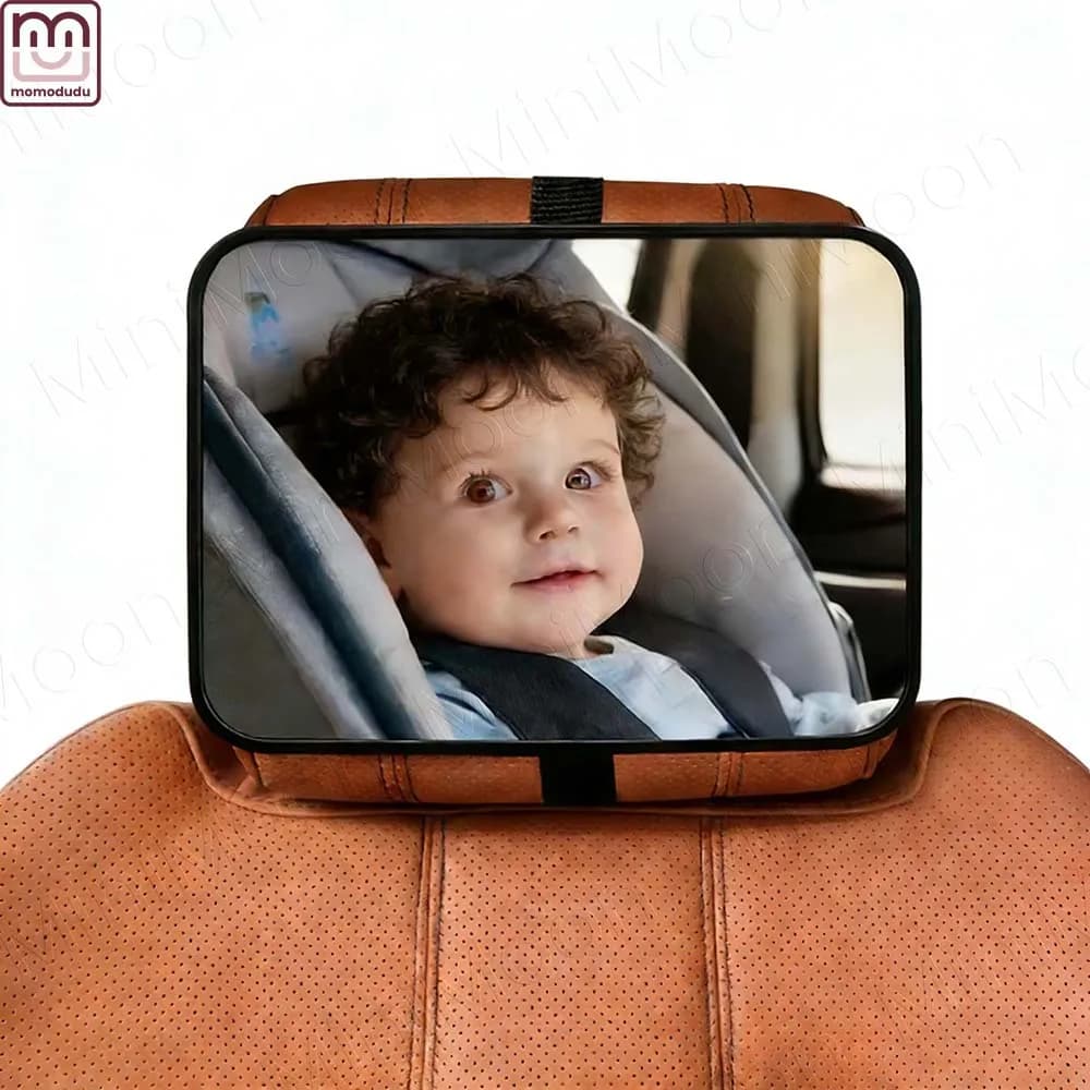 Specchietto retrovisore per auto antirottura da 1 pezzo, universale per il monitoraggio sicuro del seggiolino auto, facile da installare