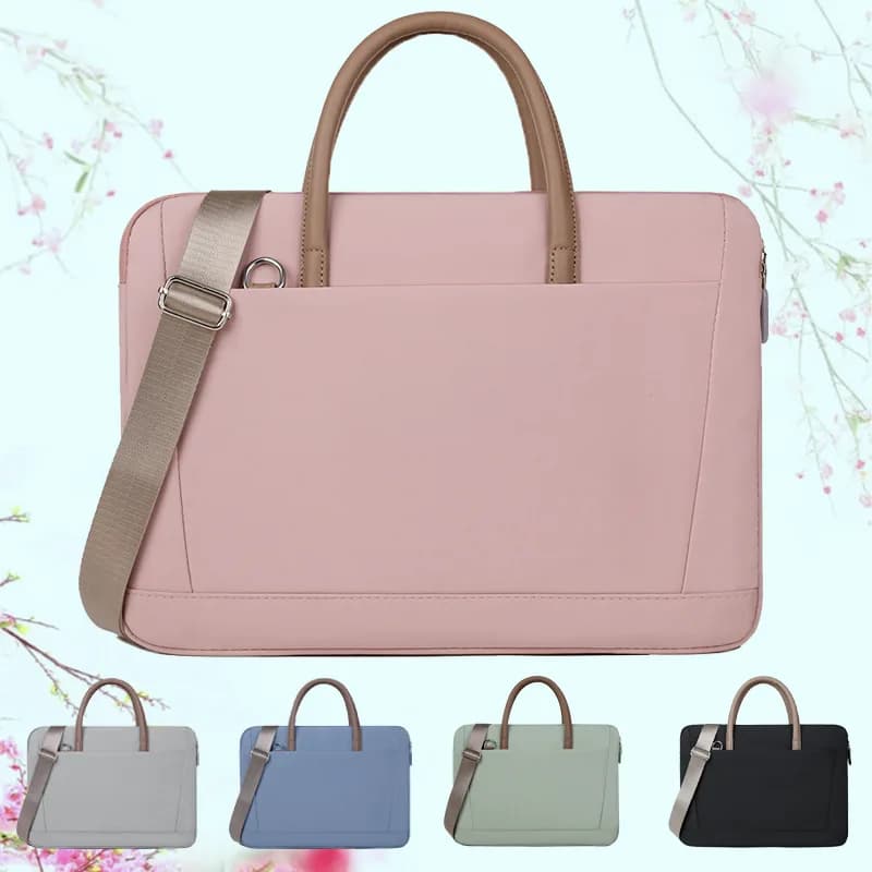 Borsa per laptop da donna 14-16 pollici custodia per notebook da ufficio borsa da viaggio per computer valigetta cellulare laptop borse da ufficio per pendolari