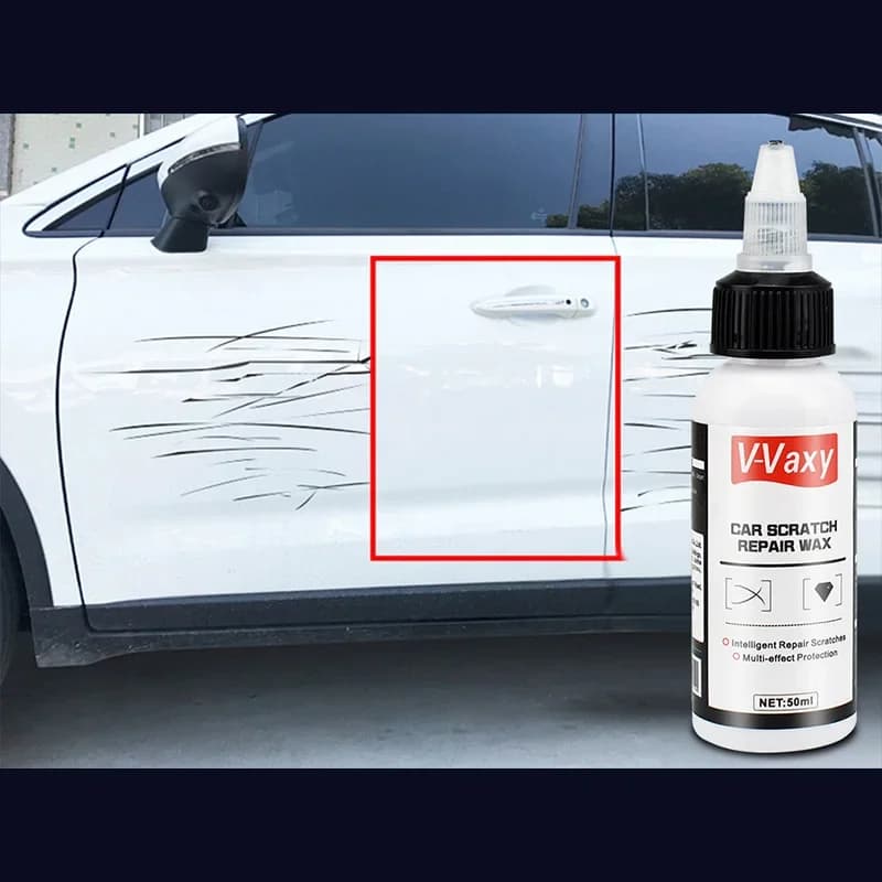 V-Vaxy Cera per riparazione graffi auto Smalto per vetro liquido Vernice lucida Restauratore Cera per riparazione graffi Adatta per tutte le superfici dei veicoli Amagi