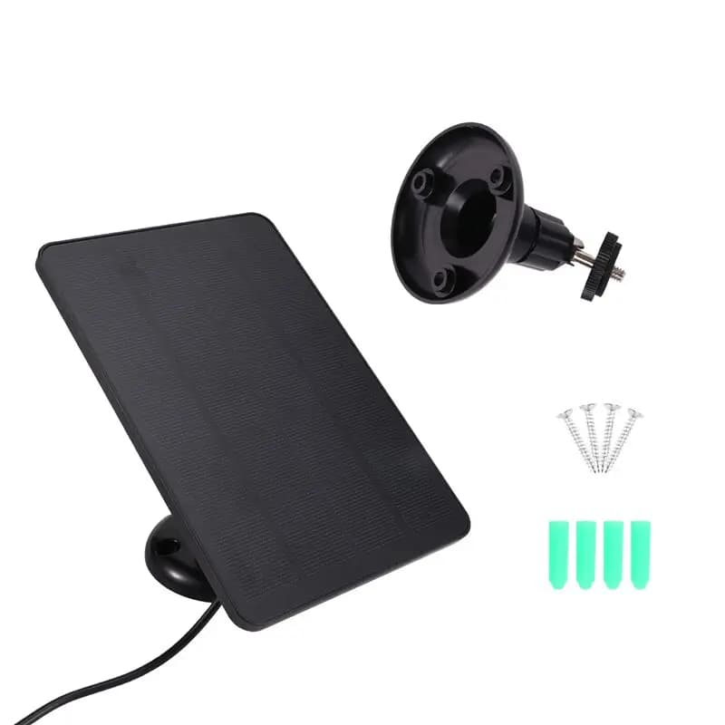 Pannello solare impermeabile da 4 W per telecamera di sicurezza domestica alimentata a celle solari tipo C-A86G