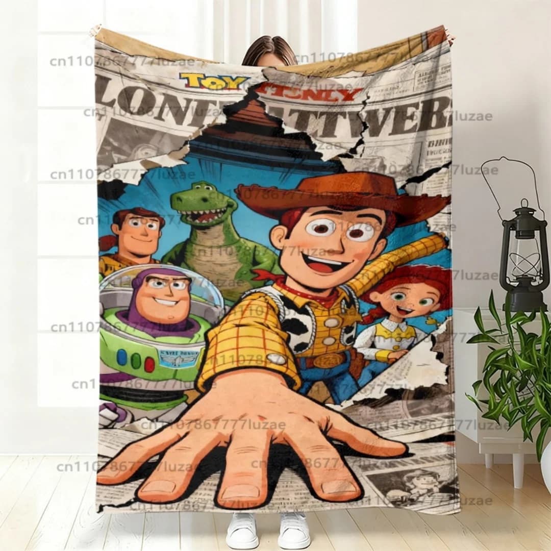 Coperta in Flanella Giocosa e Accogliente, Calda e Morbida con Design Carino per Divano, Letto, Pisolino, Inverno, Autunno, Arredamento Casa, Camera da Letto, Soggiorno, Comfort
