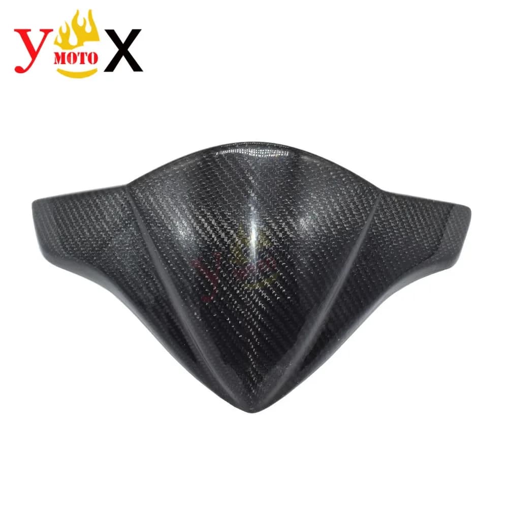 CB1000 R 08-15 Moto In Fibra di Carbonio Superiore Pannello Faro Carenatura Copertura Parabrezza Parabrezza Per Honda CB1000R 2008-2015