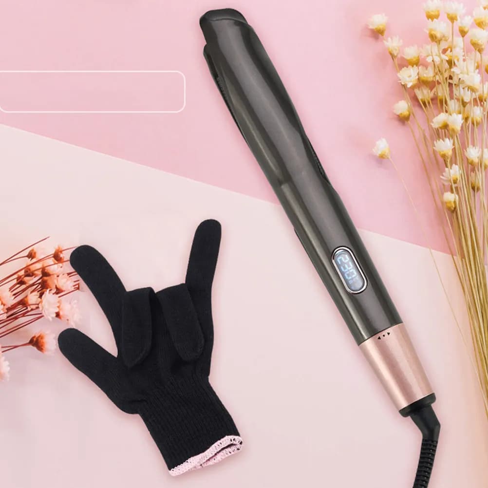 Plate and Arricciacapelli 2 in 1 in Ceramic, Electric Instrument for Styling, for Hair Straight Without Crespo, Temperature Adjustable 360°