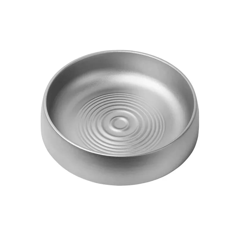 Letti per dormire Cestino impermeabile Portaoggetti Accessori per gatti Letto per gatti Raffreddamento Casa Ciotola in lega di alluminio Forniture per animali domestici Mobili