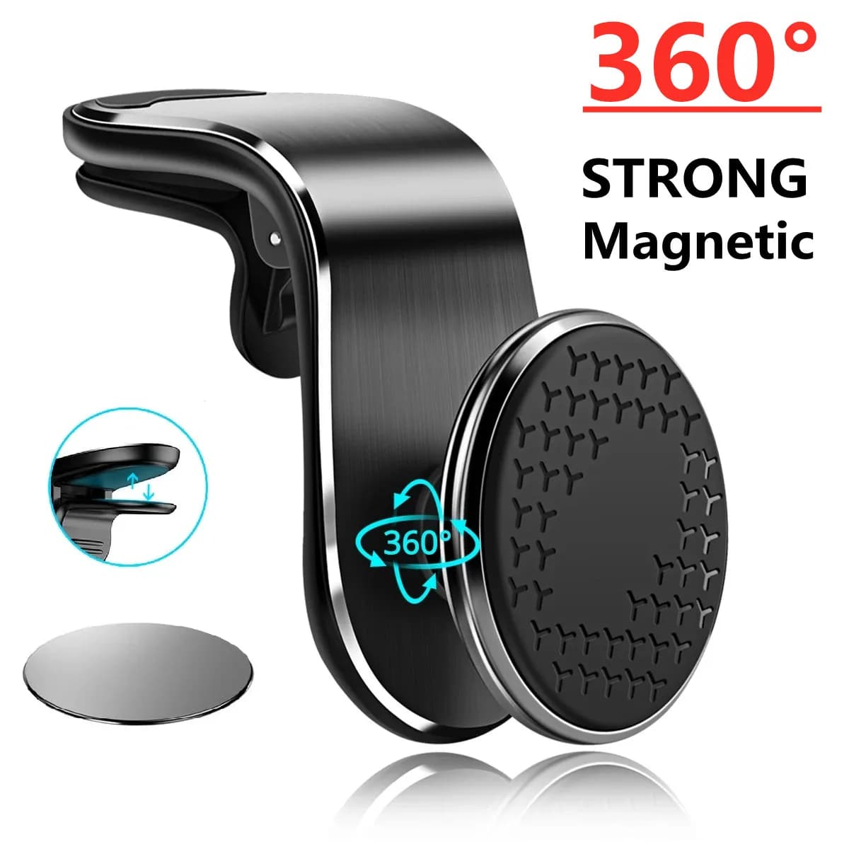 Support Magnetic Car Phone Support for Car Magnet Car Holder Support for Smartphone GPS Support Mobile In Car Bracket for iPhone Samsung Xiaomi