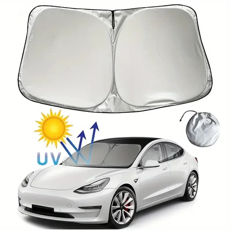 Per Tesla Model 3 Y X S parabrezza anteriore per auto parasole visiera per finestra visiera visiera di protezione UV