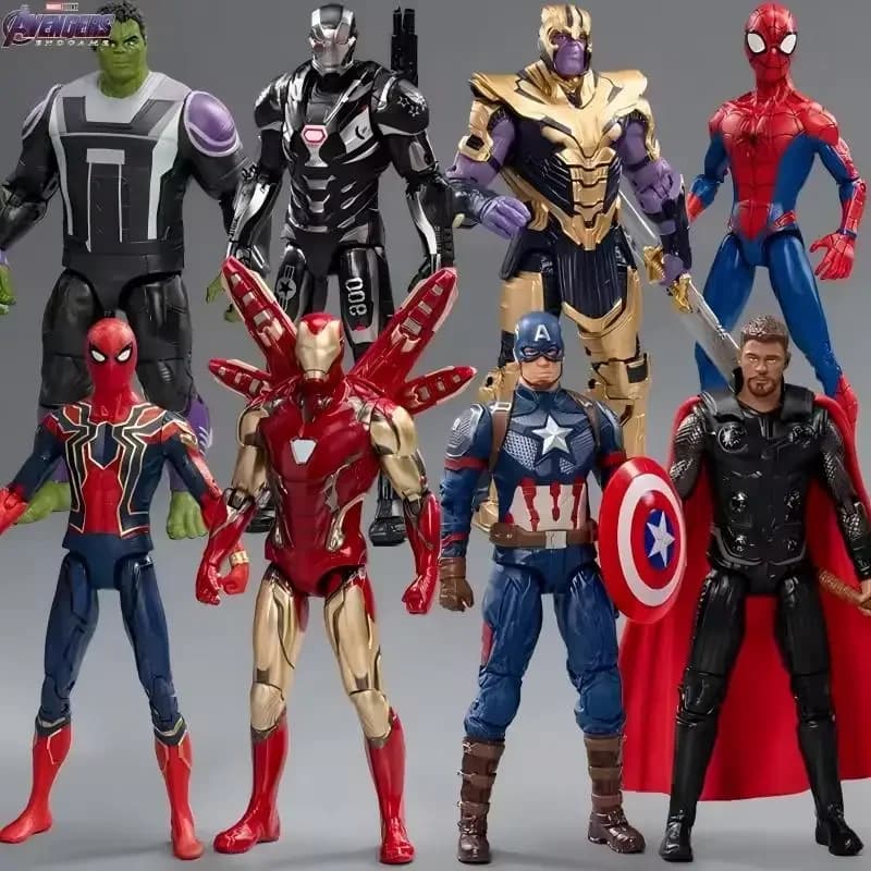 Disponibili Nuove Action Figure ZD Toys Avengers Legends: Iron Man, Spider-Man, Thor, Captain America, Thanos, Hulk, War Machine - Regalo Perfetto