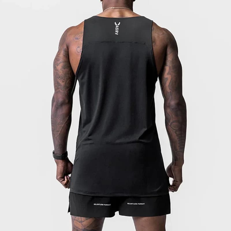 Canotta da palestra da uomo, camicia senza maniche per bodybuilding, gilet fitness ad asciugatura rapida, allenamento, corsa, sport muscolare, canottiera estiva casual