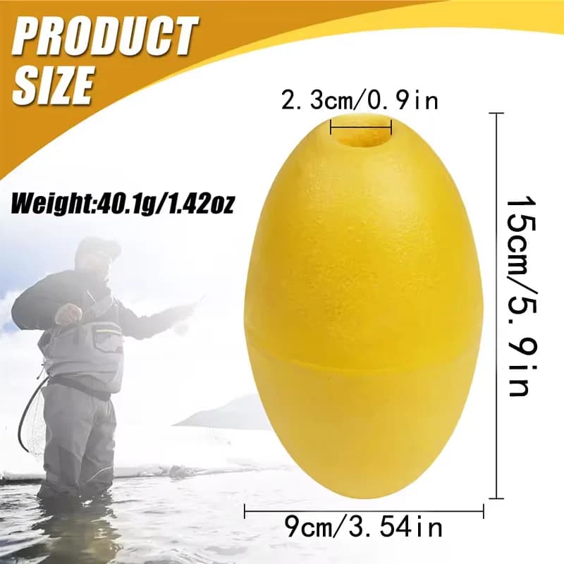 1 Pezzo Ancoraggio a Sfera per Kayak, Ancora Galleggiante Anti-Scivolo, Adatta per Corde da Sci, Barche, Piscine, Laghi, Canoe, Accessori Nautici