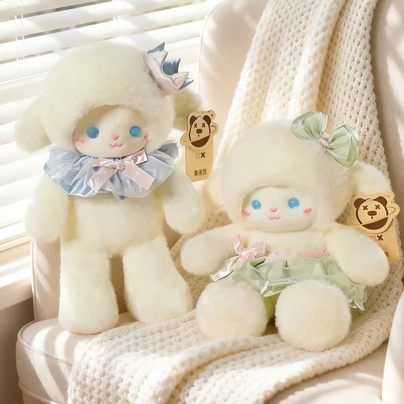 Milky Lamb Ballet Series Cute Plush Toy Sweet Lamb Stuffed Animal Collectible Figure Huggable Plushies Birthday Gifts Girl