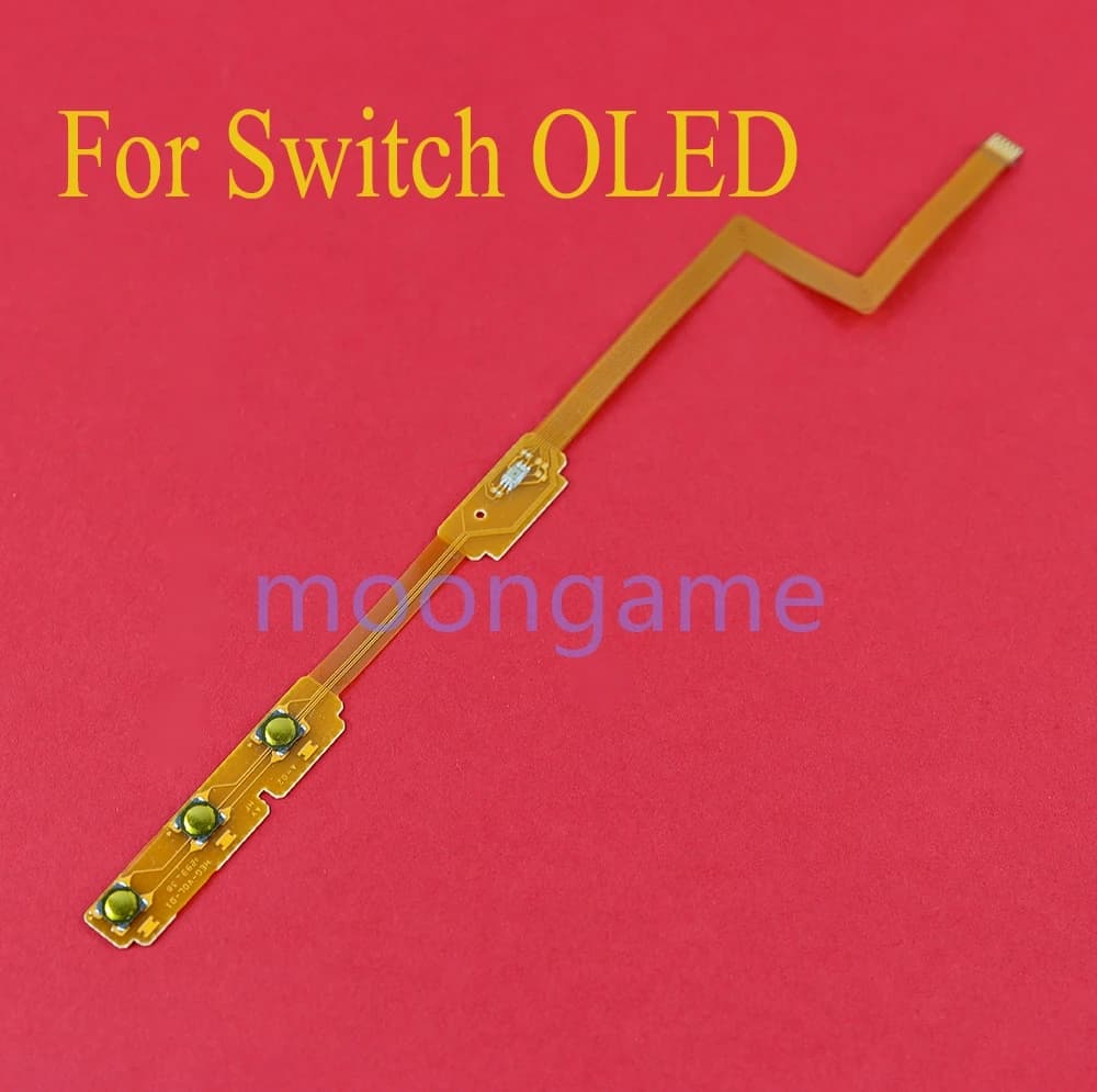 1pc Per Nintendo Switch Lite Host Cavo Della Flessione Del Nastro Per Switch NS OLED Pulsante di Accensione/Spegnimento Cavo di Controllo Muto Tasto Del Volume