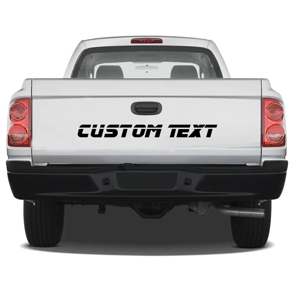 Custom Removable Decalcomania for Car Hood Body Decoration Side Vinyl Stickers for Car with Custom Name