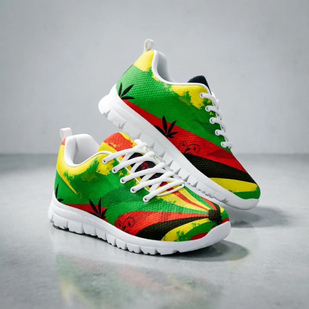 Scarpe sportive classiche Bob Marley per uomo e donna, sneakers con stampa personalizzata, comode scarpe da passeggio per esterni