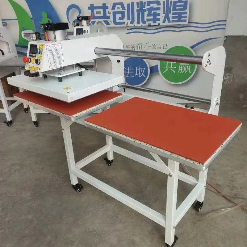 40*50CM Pneumatic Double Station Heat Press Machine for Sublimation Paper Transferring