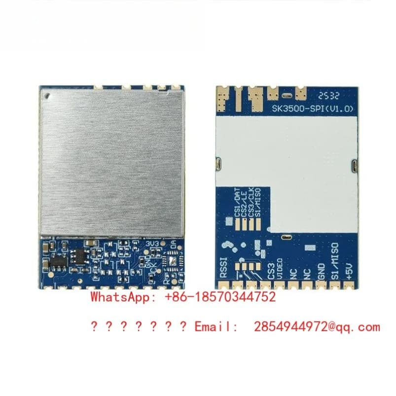 SK3500-SPI 3.3G Image Transmission Module FPV Analog Wireless DC 5V Audio & Video Transmission Receiving Module