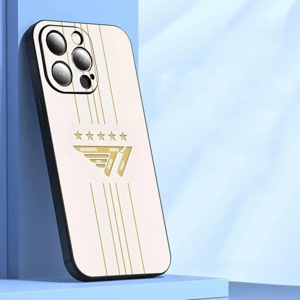 SKT T1 ESports Phone Case Black Soft For Iphone 16 15 14 13 11 12 Pro Max Xr X Xs 8 7 Plus