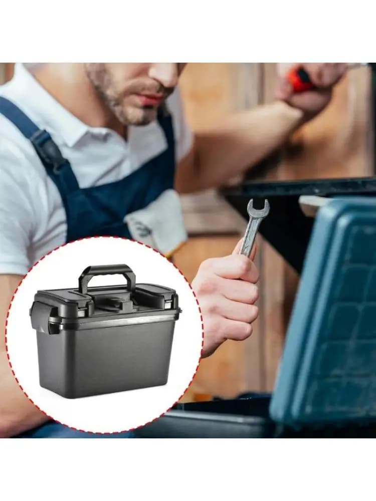Y1UD Multipurpose Angler Gear Organizers Box Leakproof Seal Heavy Duty Construction For Tackle Storage And Transport