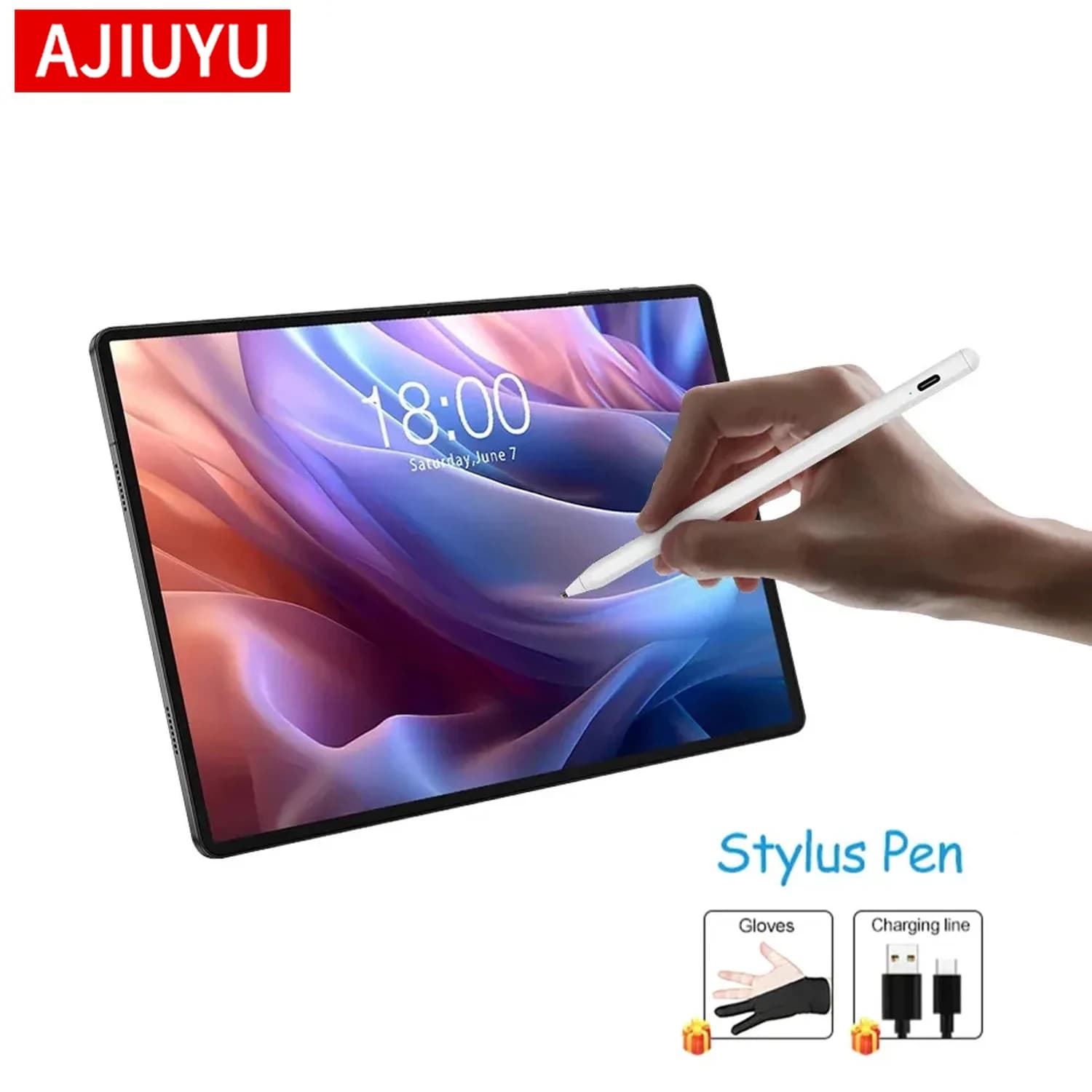 Penna Stylus per Tablet Teclast T65 Max, T65Max, T50, T60 Plus, T70, P30T, P85T, P20S, T60plus, P85T - Penna Touch per Disegno e Scrittura