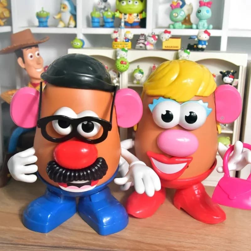 Disney Anime Toy Story Mr Patate Head Kawaii Action Figures Giocattoli Collezione di modelli di bambole di cartone animato Ornamenti Regali per bambini