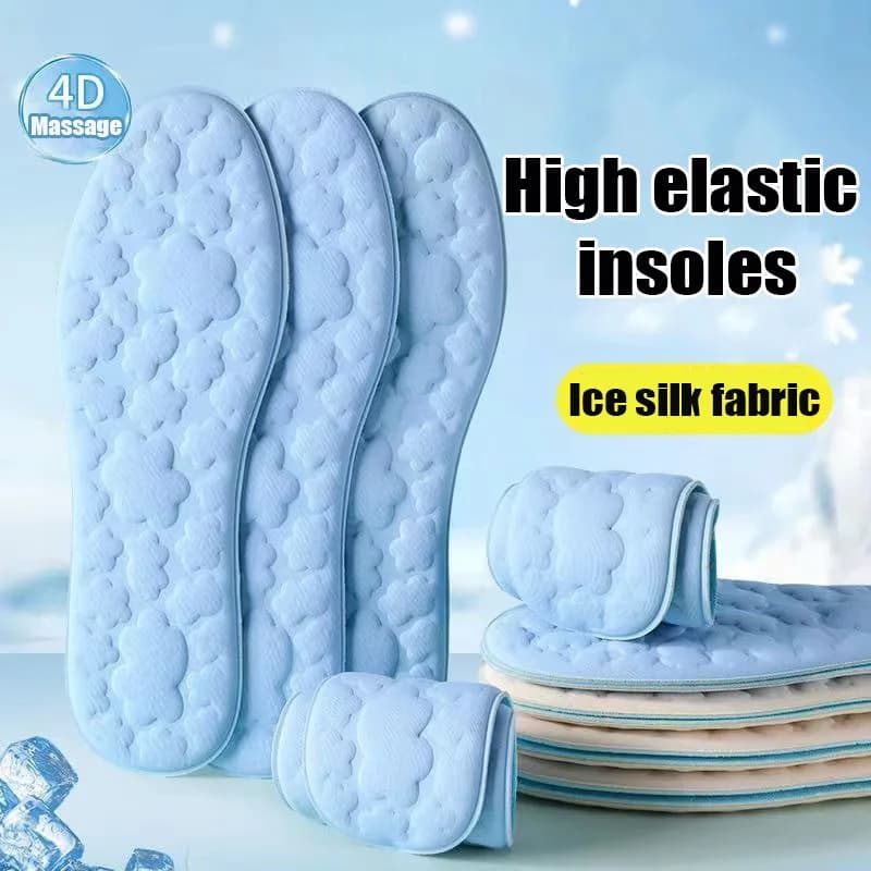 1 paio di solette in memory foam per massaggio per scarpe suola cuscino traspirante solette sportive per piedi solette ortopediche cuscinetti per la cura della corsa
