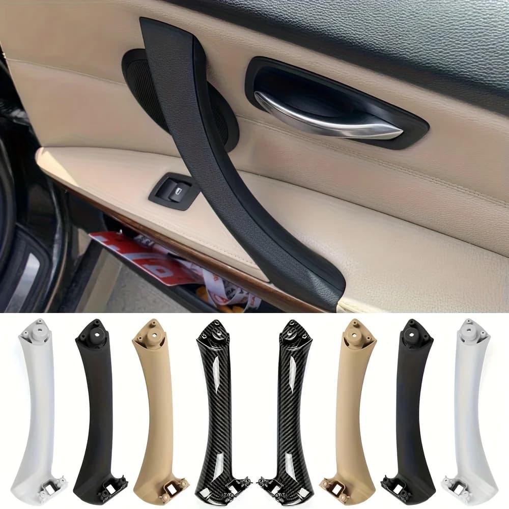 Maniglie per Porte di Ricambio per BMW Serie 3 2005-2012 E90 E91 E92, Set da 6 Pezzi, LHD RHD, Maniglie Interne per Porte 316 318 320 325 328 330