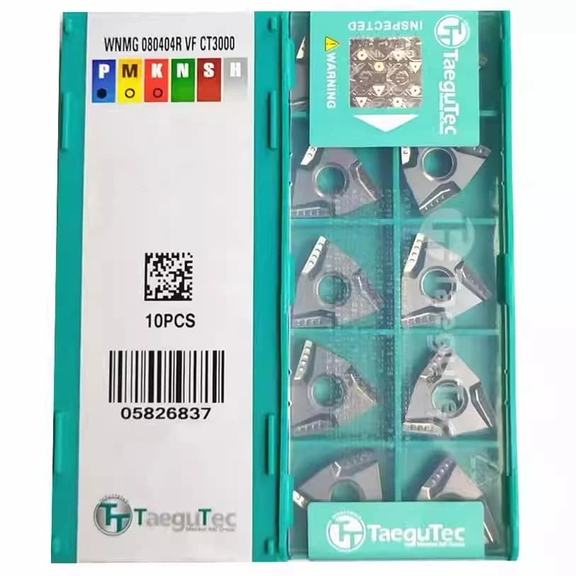 WNMG080404R-VF WNMG080408R-VF CT3000 Ceramics Turning insert External Turning Tool Lathe Tools Rough CNC cutting