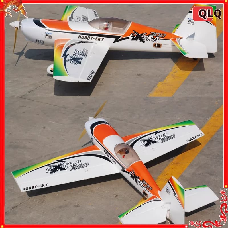 Hobby-Sky RC Aircraft Extra300 3D Acrobatic 1 m Aleration Hobby Remote Control Toy Aircraft RC Acrobatic V3 Birthday Gift