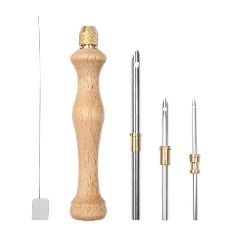 Nuovo Punch Needle Tool Kit ricamo fai da te Punch Punch Needle Threader ricamo punching Cross StitchTools Knitting