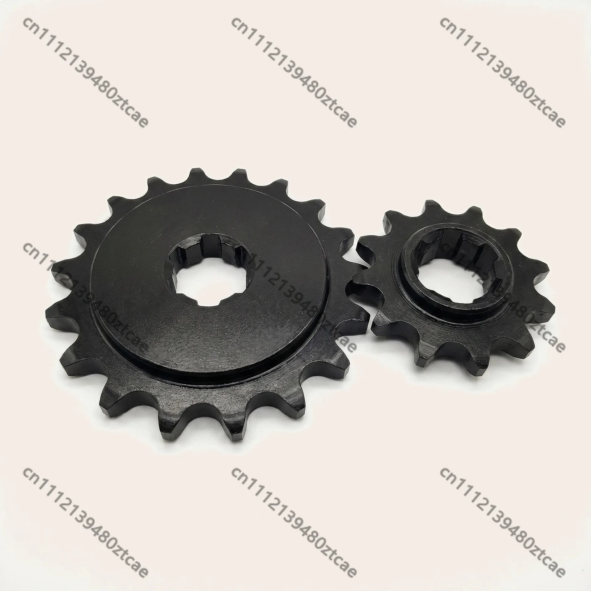 420 Sprocket 12T 14mm Bore 4x4 Keyway Double Boss Electric Scooter Bike Motorcycle Drive Part