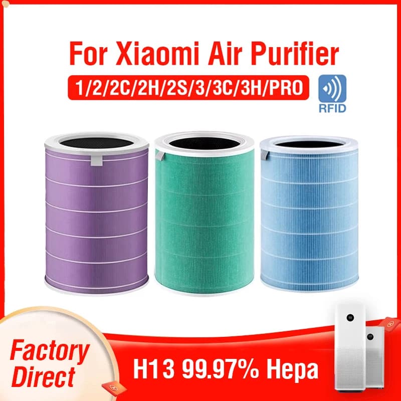Per la sostituzione Xiaomi Purificatore d'aria Filtro 3H Xiaomi Filtro Hepa Xiaomi Filtro purificatore d'aria Xiaomi Filtro purificatore d'aria formaldeide 2S