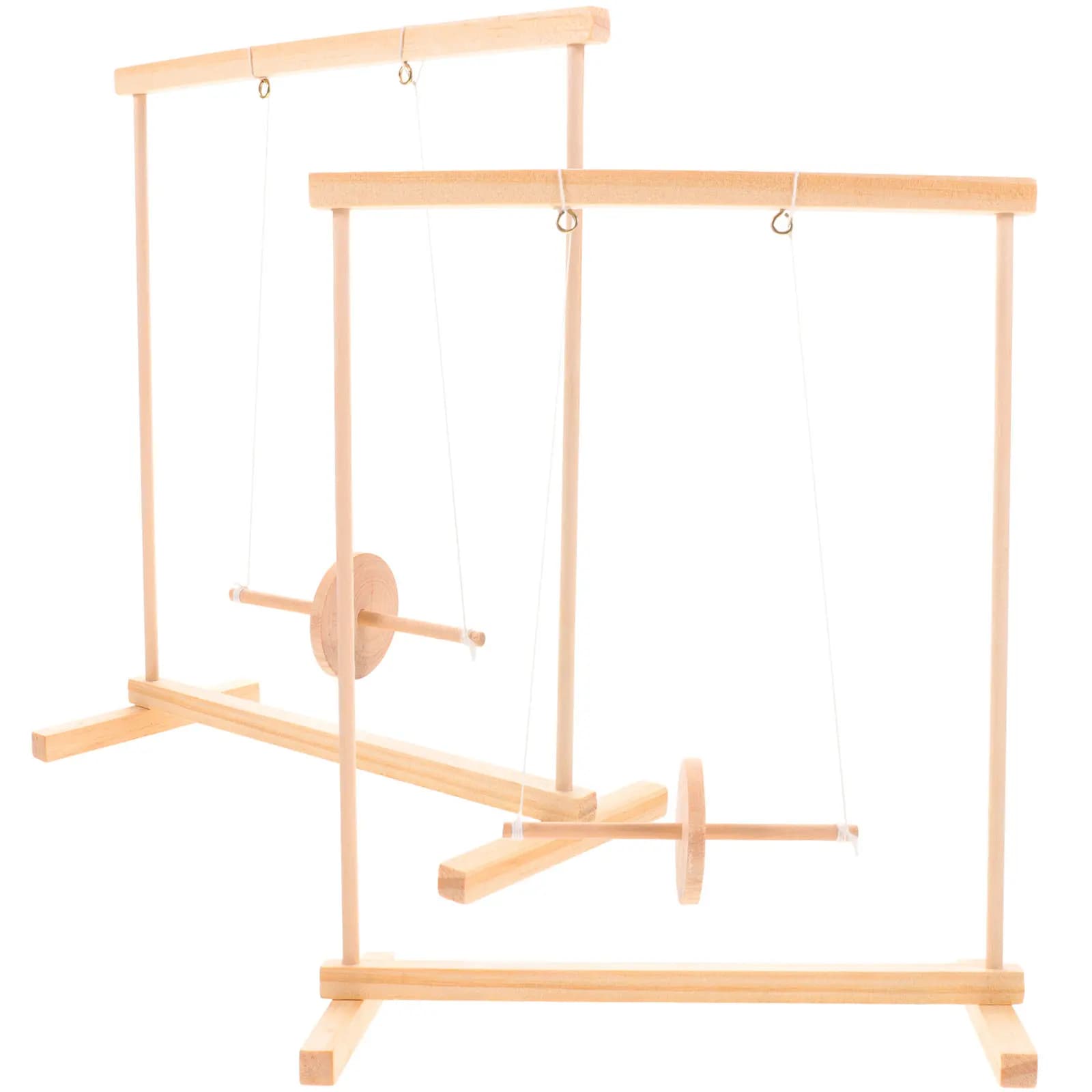 Set di 1 Pendolo Rotante Educativo Interattivo per Esperimenti Scientifici, Kit Fai-da-Te in Legno per Bambini, Accessorio da Scrivania