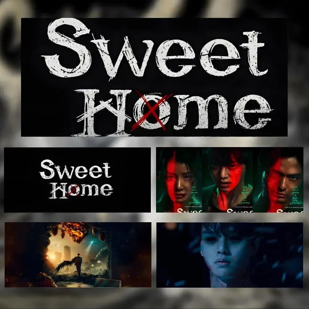 Tappetino per mouse Scary Thrilling Show S-Sweet Home Season 2, tappetino per mouse da gioco grande e spesso con bordi cuciti per PC
