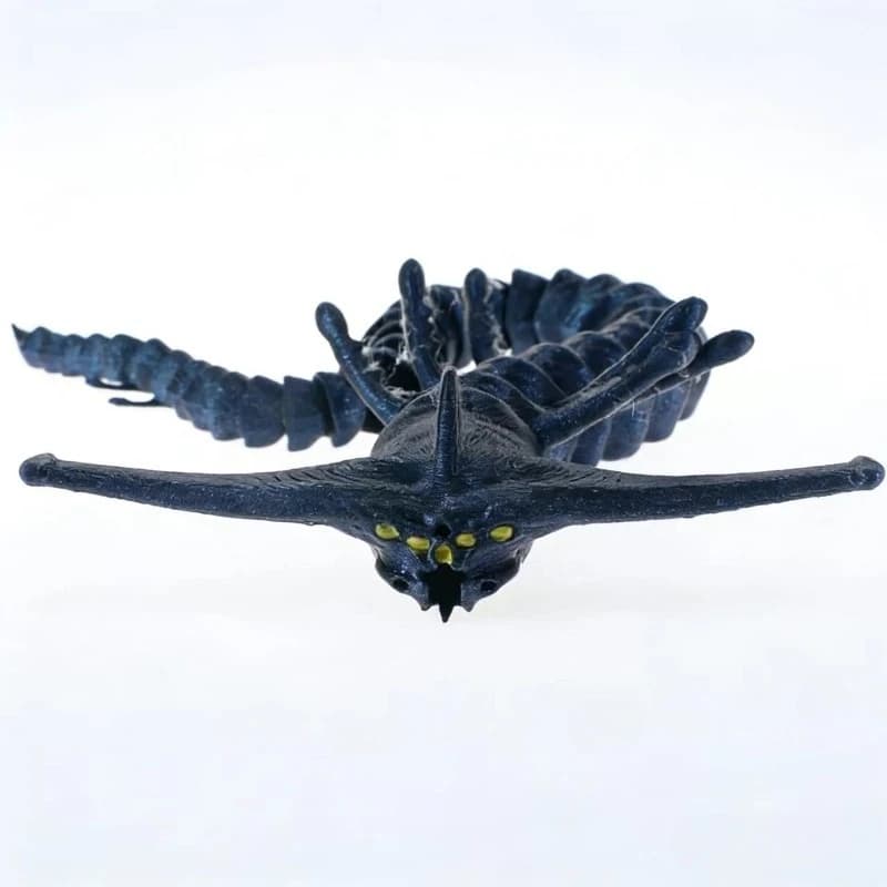 Bloop Sea Monster – Giocattolo Antistress Articolato Flessibile Stampato in 3D – Creatura Marina da Collezione per Alleviare lo Stress