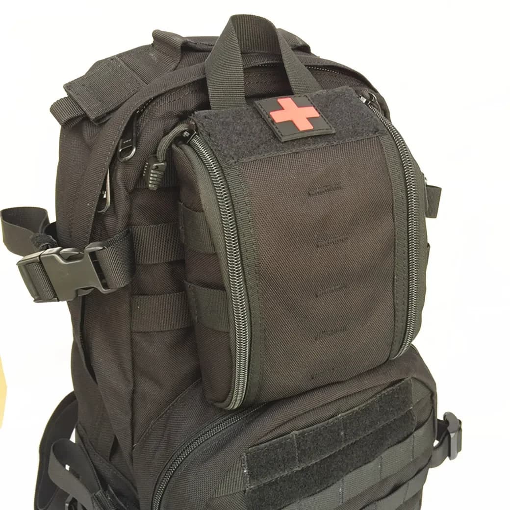 Borsa Medica EDC, Tasca Tattica Molle, Kit di Pronto Soccorso, Kit di Emergenza per Auto, Campeggio, Escursionismo, Sopravvivenza, Caccia
