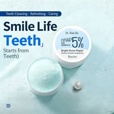 Polvere per Denti Riparatrice Intensiva Lianghao, Polvere Sbiancante per Denti, Cura Professionale, Rimozione Macchie, Pulizia dei Denti, Eliminazione degli Odori