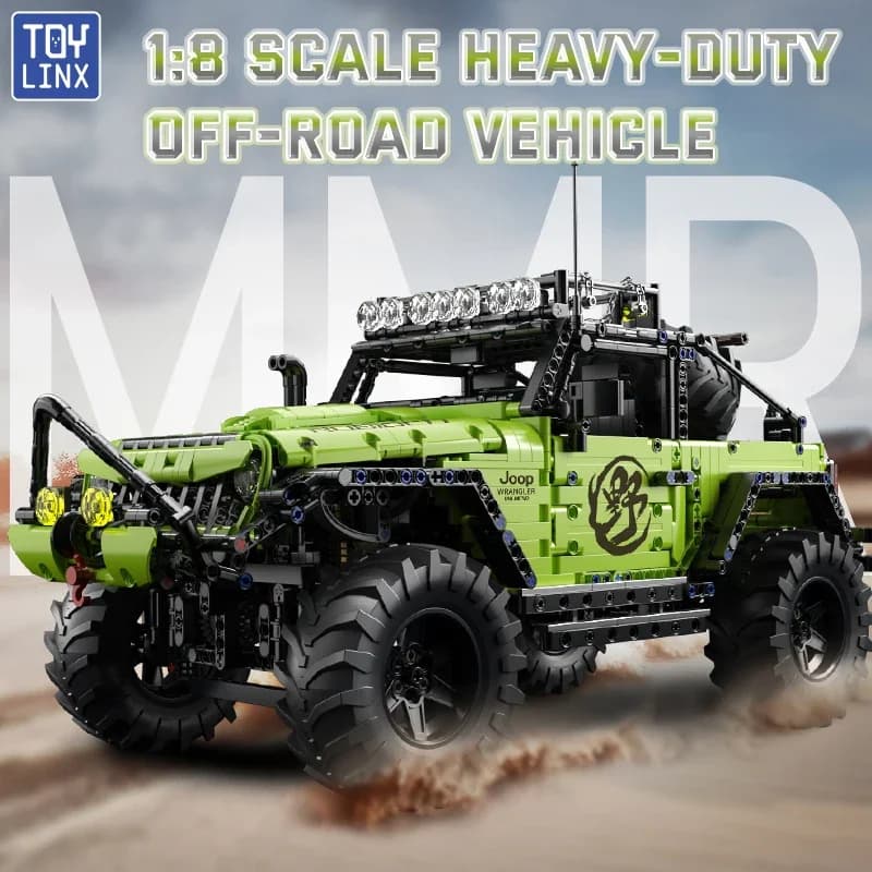 TOYLYNX FAI DA TE Moc Fuoristrada Blocchi di Costruzione di Veicoli 1:8 Auto Da Corsa Modello Giocattoli Regalo Per Bambini Per Adulti Di Compleanno Regali Di Natale Set