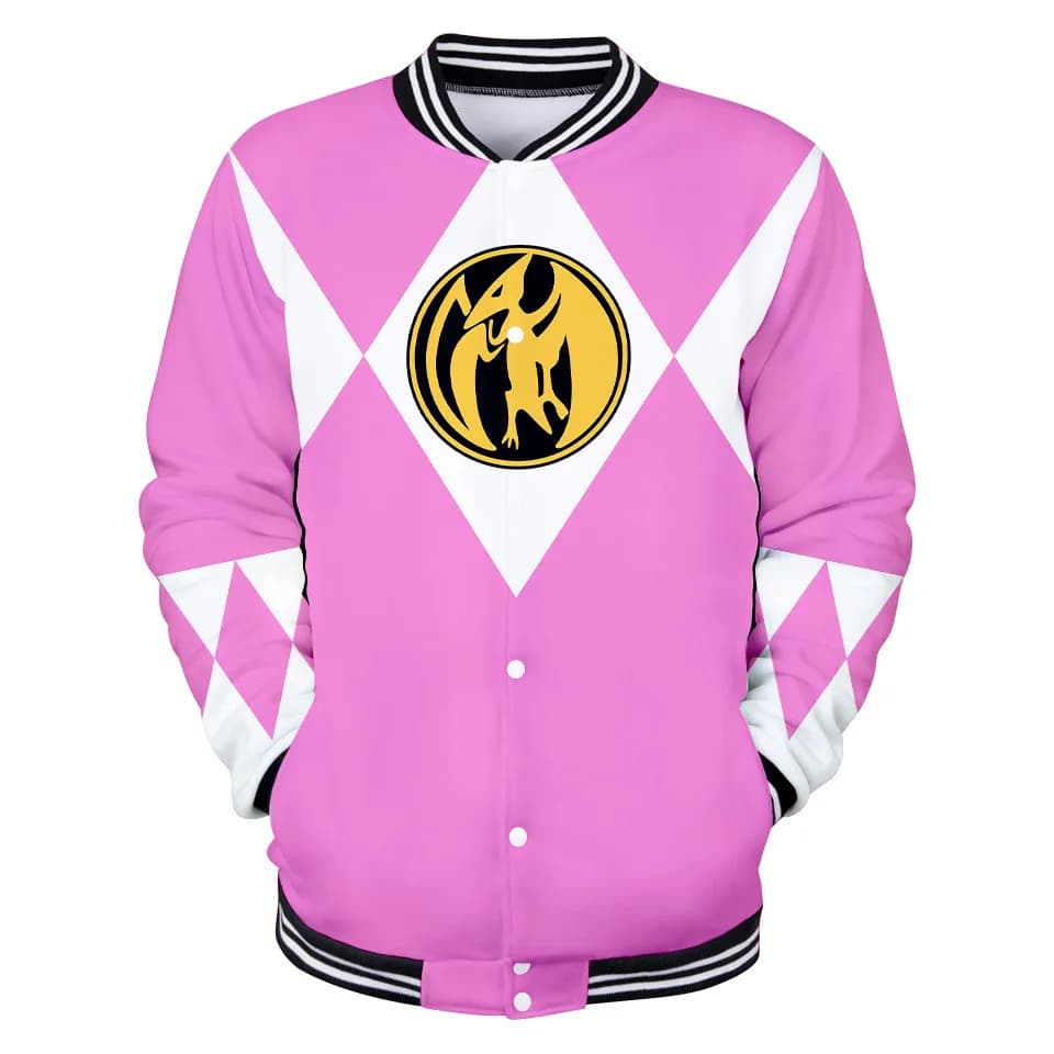 Cappotti Mighty Morphin Giacca con stampa 3D Bambini/Uomini/Donne Felpa a maniche lunghe Moda Harajuku Felpa con cappuccio Abbigliamento Costume Cosplay