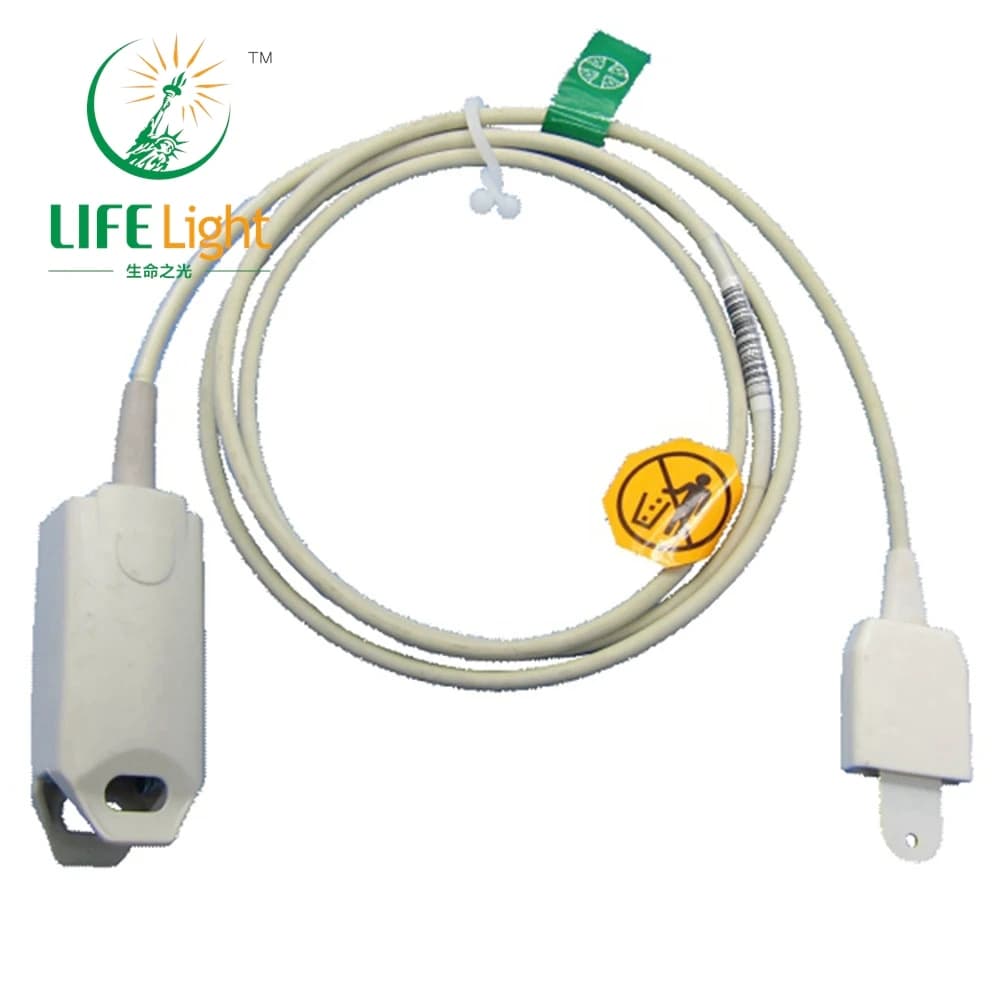 Compatible with the Ma*si*mo M-LNOP monitor. Reuse of Spo2 Probe Sensor Blood Oxygen Connector, Spo2 Sensor Cable for Pulsossimeter
