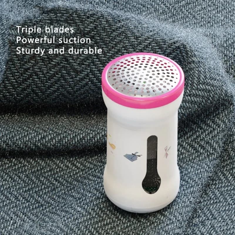 Electric Triple Blade Fabric Shaver Powerful Suction Quick Removal Efficient Stable Portable Lightweight Sweater Shaver