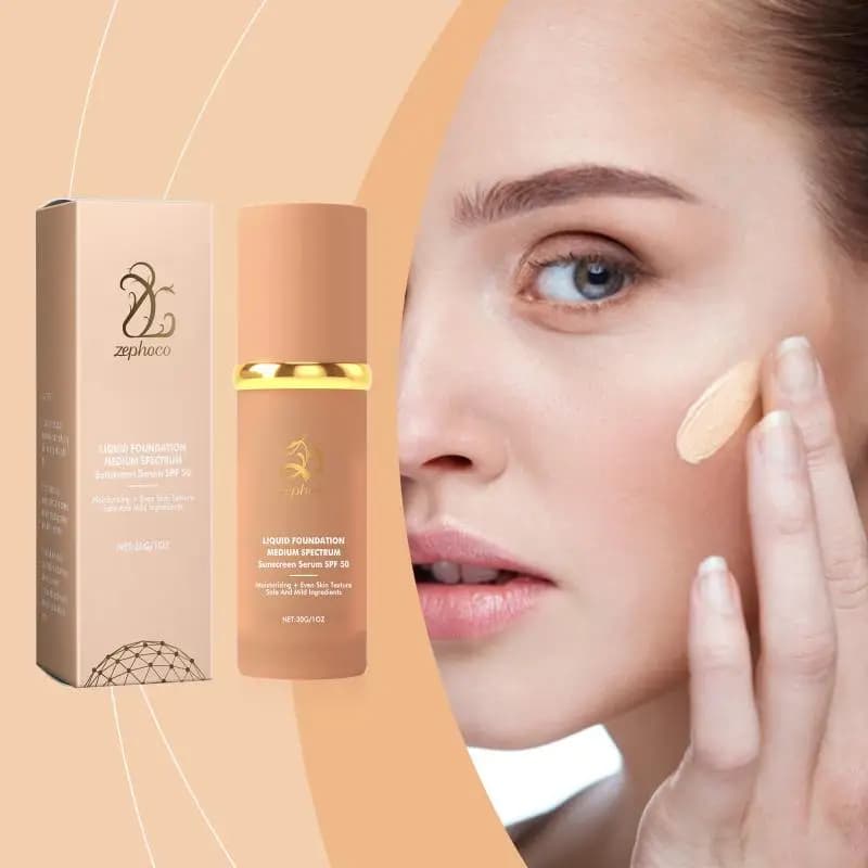 Fondotinta Liquido 4 in 1 Idratante Copertura Media-Completa Correttore Lunga Durata Impermeabile Trucco Viso Naturale 2026 Migliore