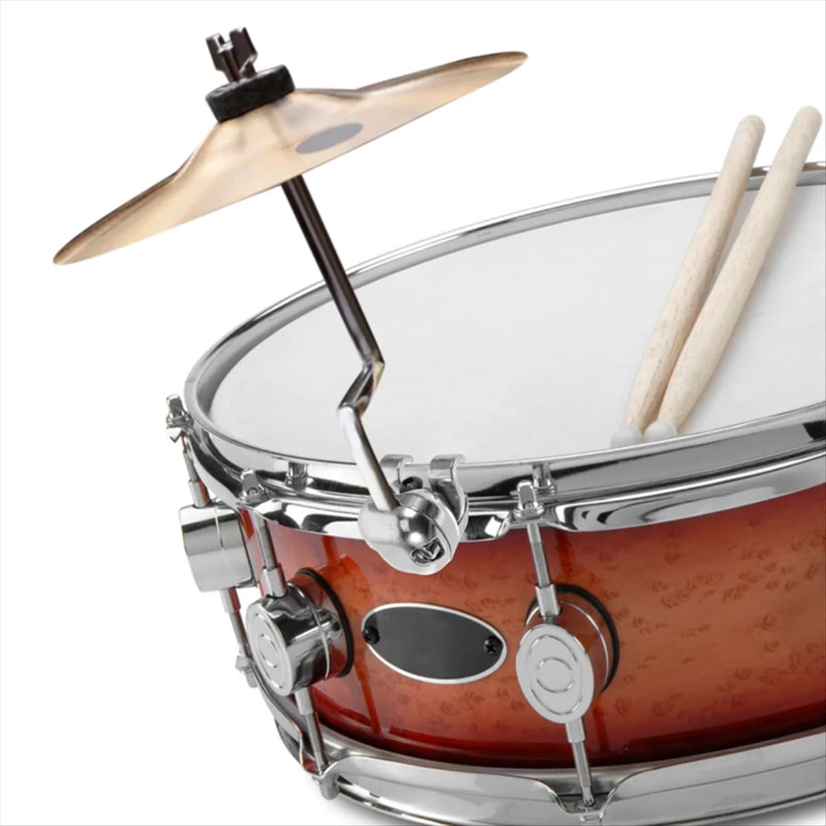 Drum Holder Cymbal Arm Snare Drum Metal Part Rack Tube Boom Attachment Instrument Rod Clamp Clip XQ