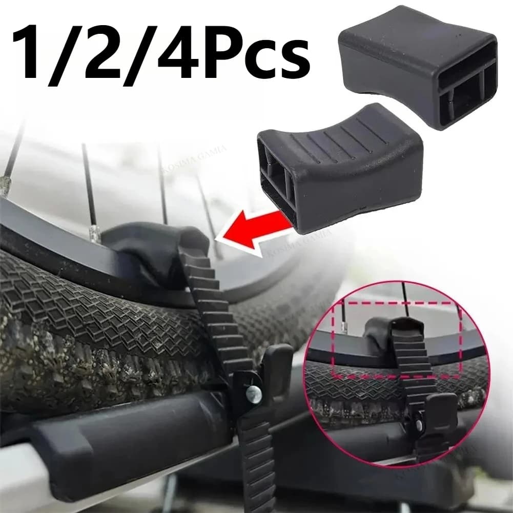 Adattatori per Ruote Bici con Cinghie e Cuscinetti di Protezione per Portapacchi Thule 599 598 591 568 564 561 532