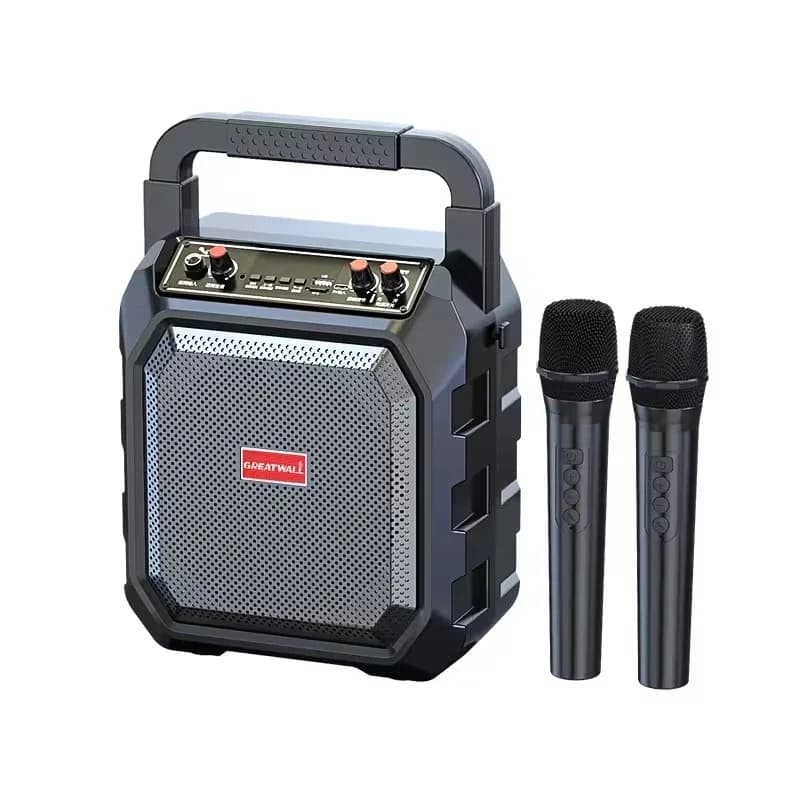 Altoparlante Karaoke Bluetooth Portatile con Microfono, Macchina Karaoke Wireless Ricaricabile per Feste all'Aperto e Riunioni Festive