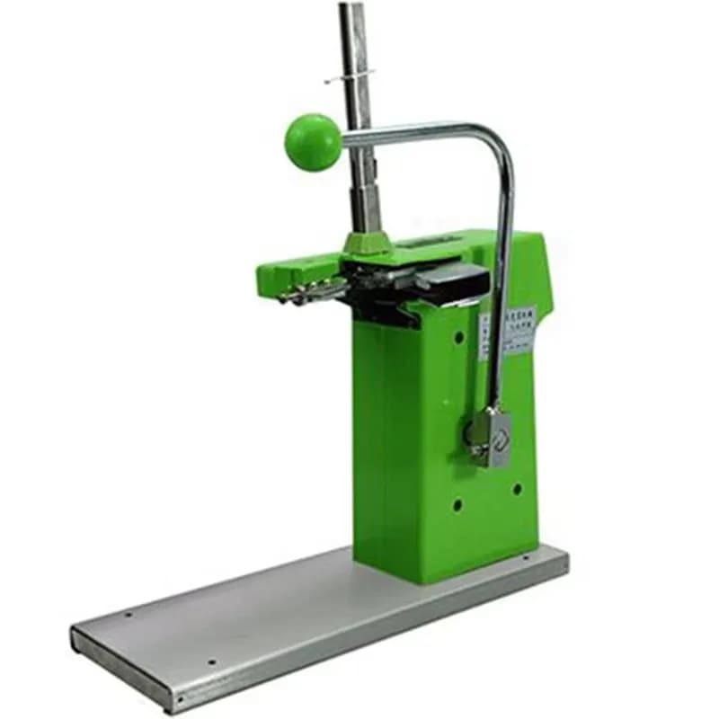 Macchina Manuale per Legare Sacchetti, Sigillatrice con Chiodi in Alluminio per Frutta, Verdura, Reti in Plastica, Strumento per Imballaggio da Supermercato