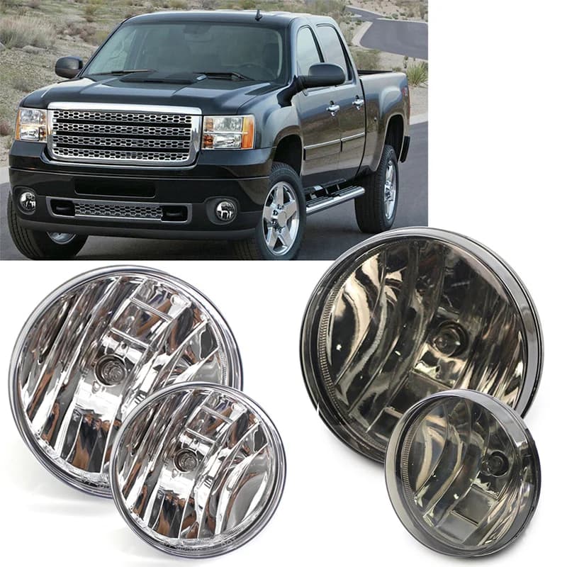 Auto paraurti anteriore fendinebbia luce per GMC Sierra 1500 2500 3500 HD 2007 2008 2009 2010 2011 2012 2013 GM2592161 GM2593161
