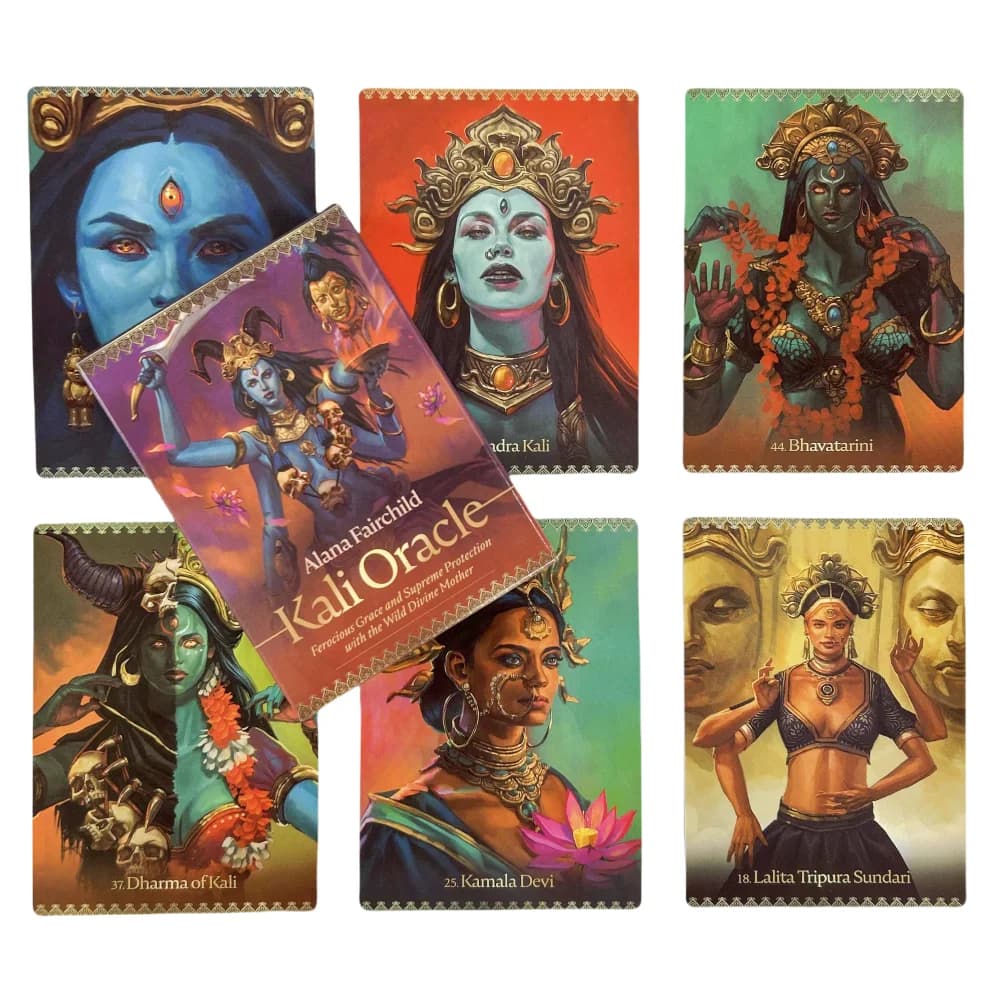 Kali Oracle Cards Funny Family Holiday Party Oracle Deck Playing Cards English Board Games Tarot Cards