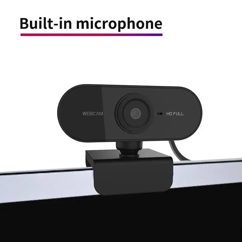 Nuova webcam con microfono, telecamera USB per computer per videochiamate, Zoom, Team, streaming multimediale, plug and play per PC e Mac