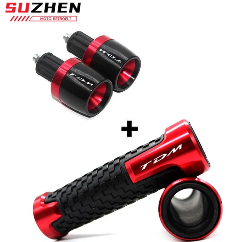 FOR TDM850 TDM900 TDM 850 900 Motorcycle Handle Bar Weight Handlebar Ends Cap Anti-Skid Vibration Plug Hand Grips Cover